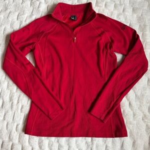 Spyder Red Quarter-Zip Pullover